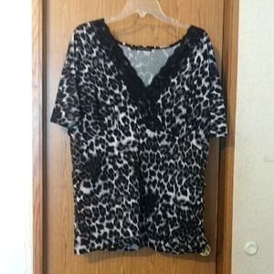 Leopard print tunic